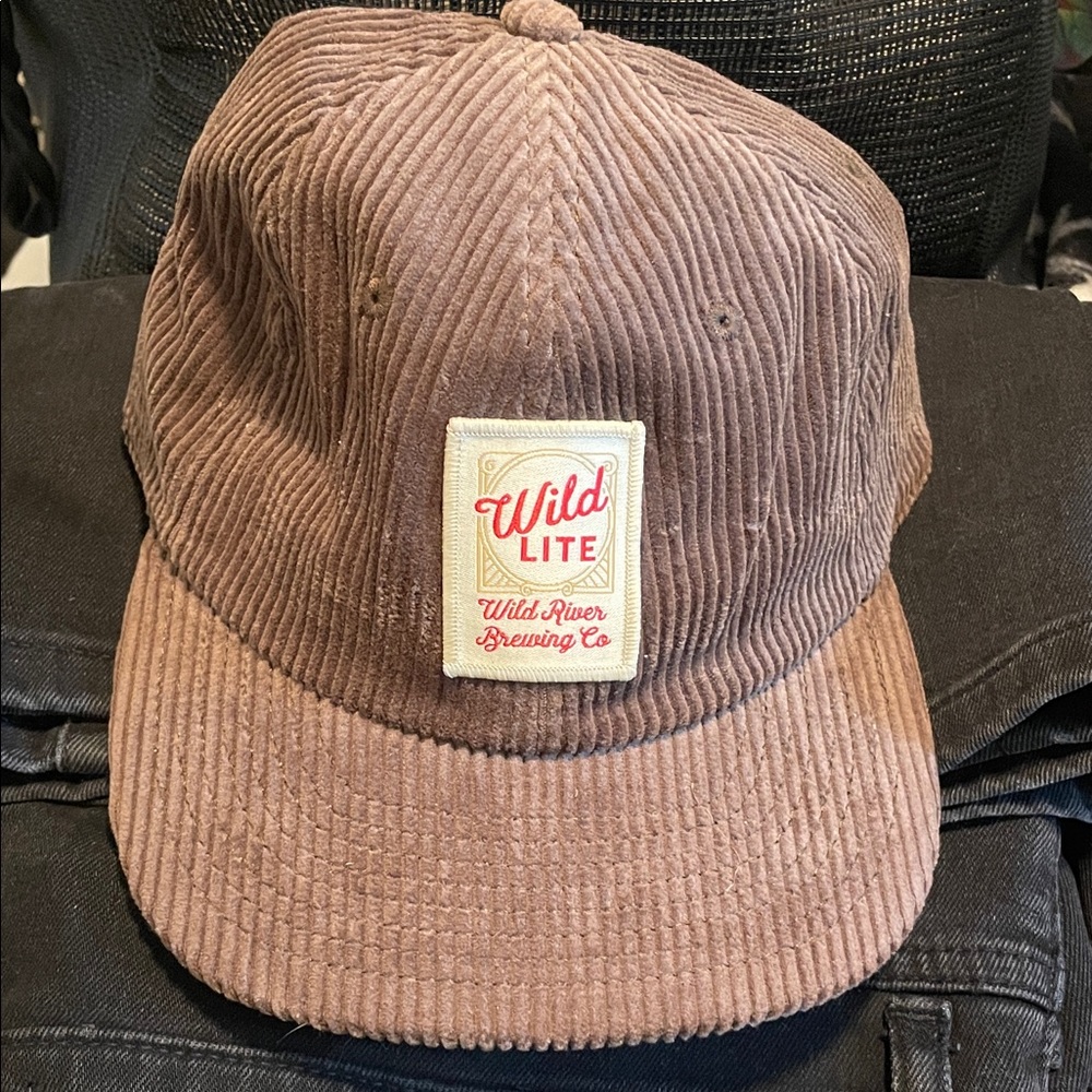 Brown Corduroy Cap